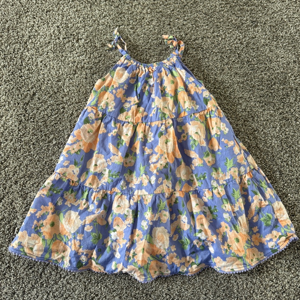 Janie and Jack THE WANDERER FLORAL SUNDRESS 2T
